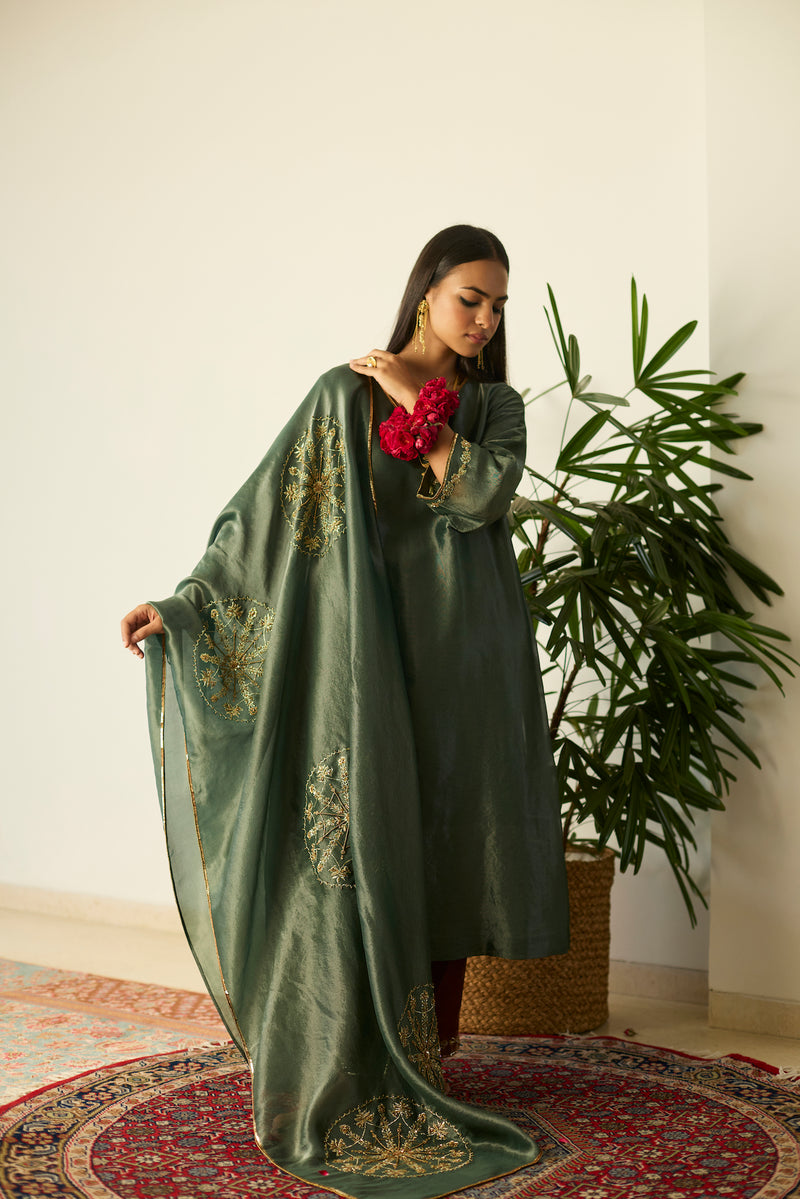 Green Samridhi Suit