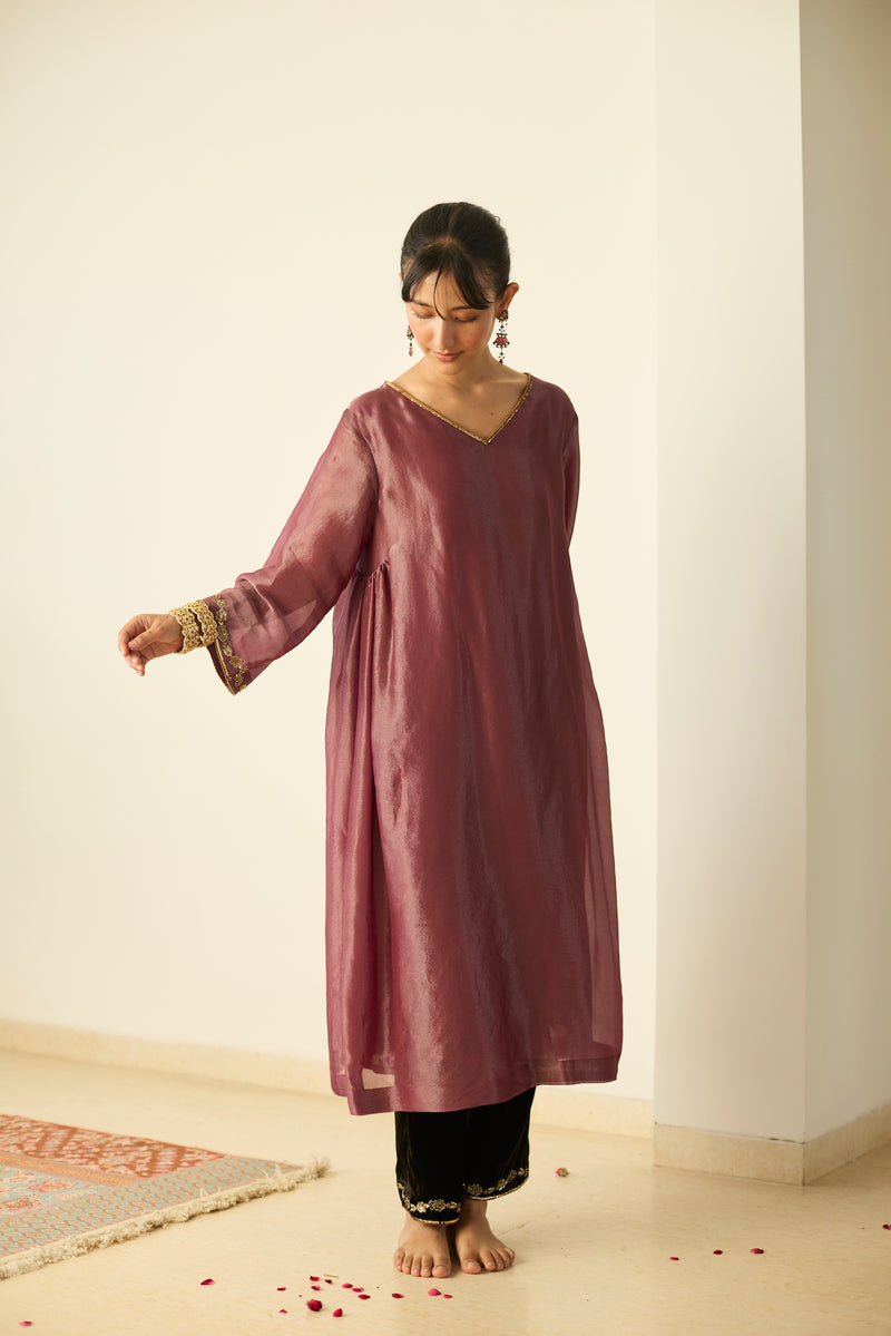 Purple Samridhi Suit