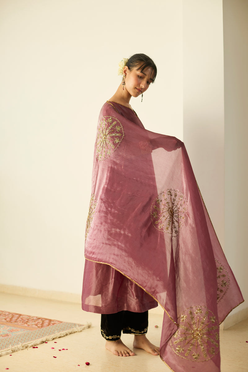 Purple Samridhi Suit