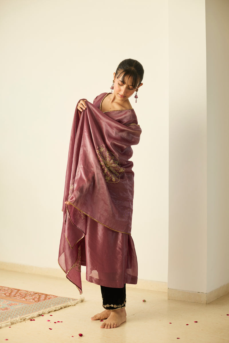 Purple Samridhi Suit