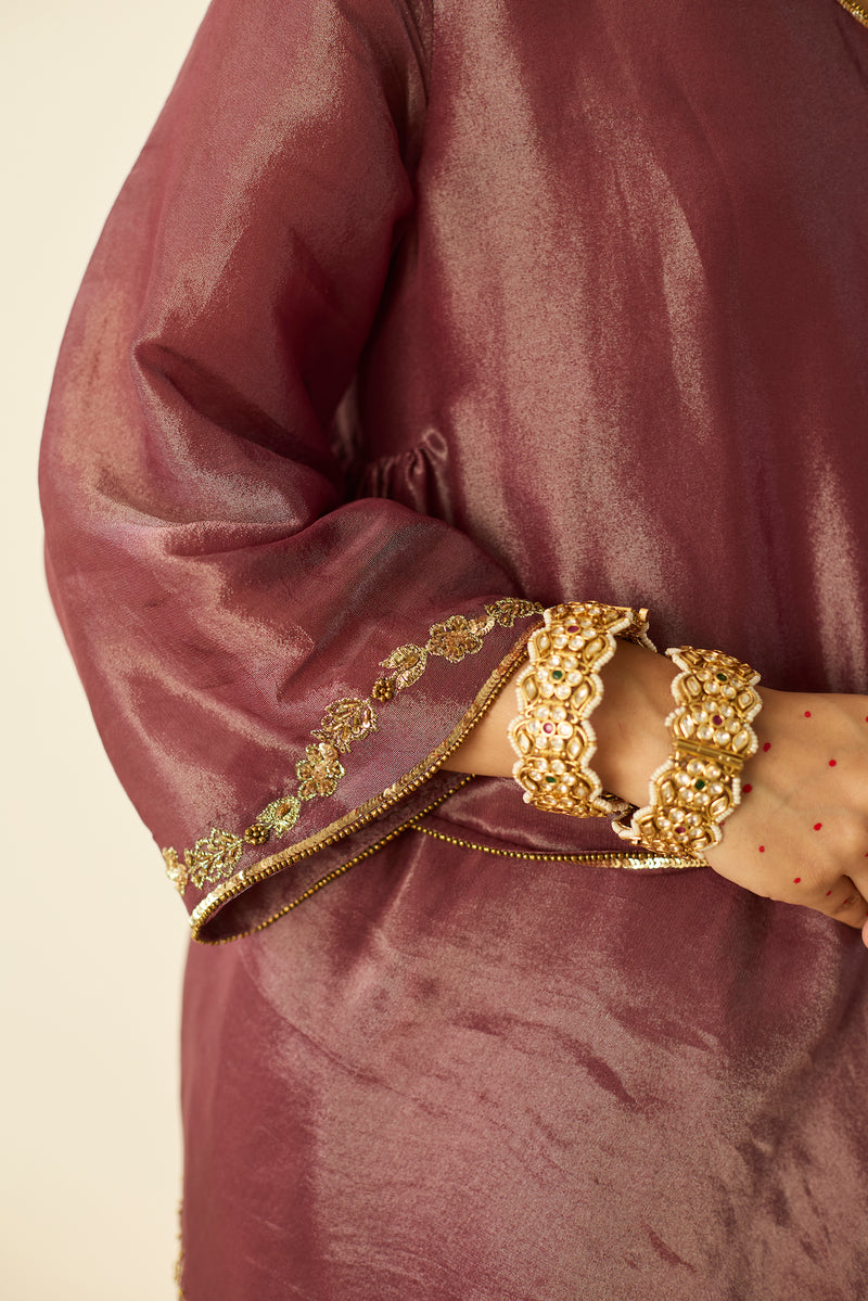 Purple Samridhi Suit