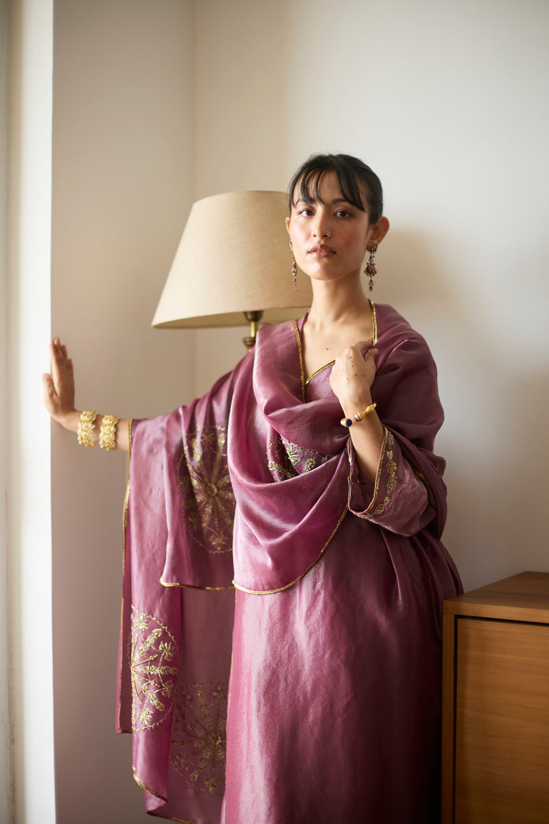 Purple Samridhi Suit