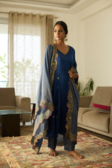 Blue Dua Suit
