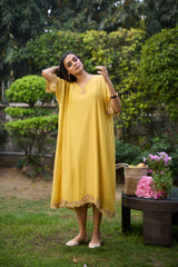 Yellow Sabr kaftan