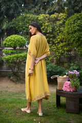 Yellow Sabr kaftan