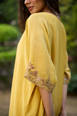 Yellow Sabr kaftan