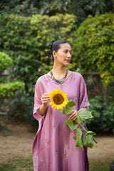 Purple Lishak kaftan