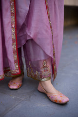 Purple Sajhili suit