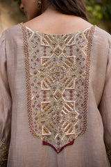 Grey Mehrab kurta set