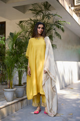 Yellow Inayat suit