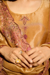 Mustard Dhara suit
