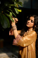 Mustard Dhara suit