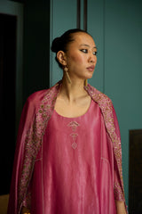 Pink Dhara suit