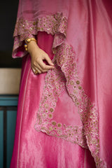 Pink Dhara suit