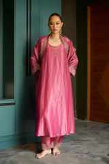 Pink Dhara suit