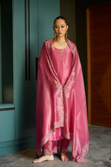 Pink Dhara suit