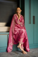 Pink Dhara suit