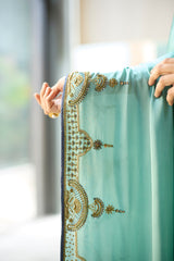Blue Prana suit