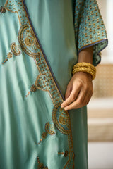 Blue Prana suit