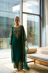 Green Sukhaali suit