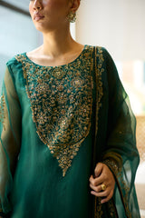Green Sukhaali suit