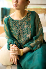 Green Sukhaali suit