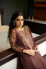 Brown Sukhali suit