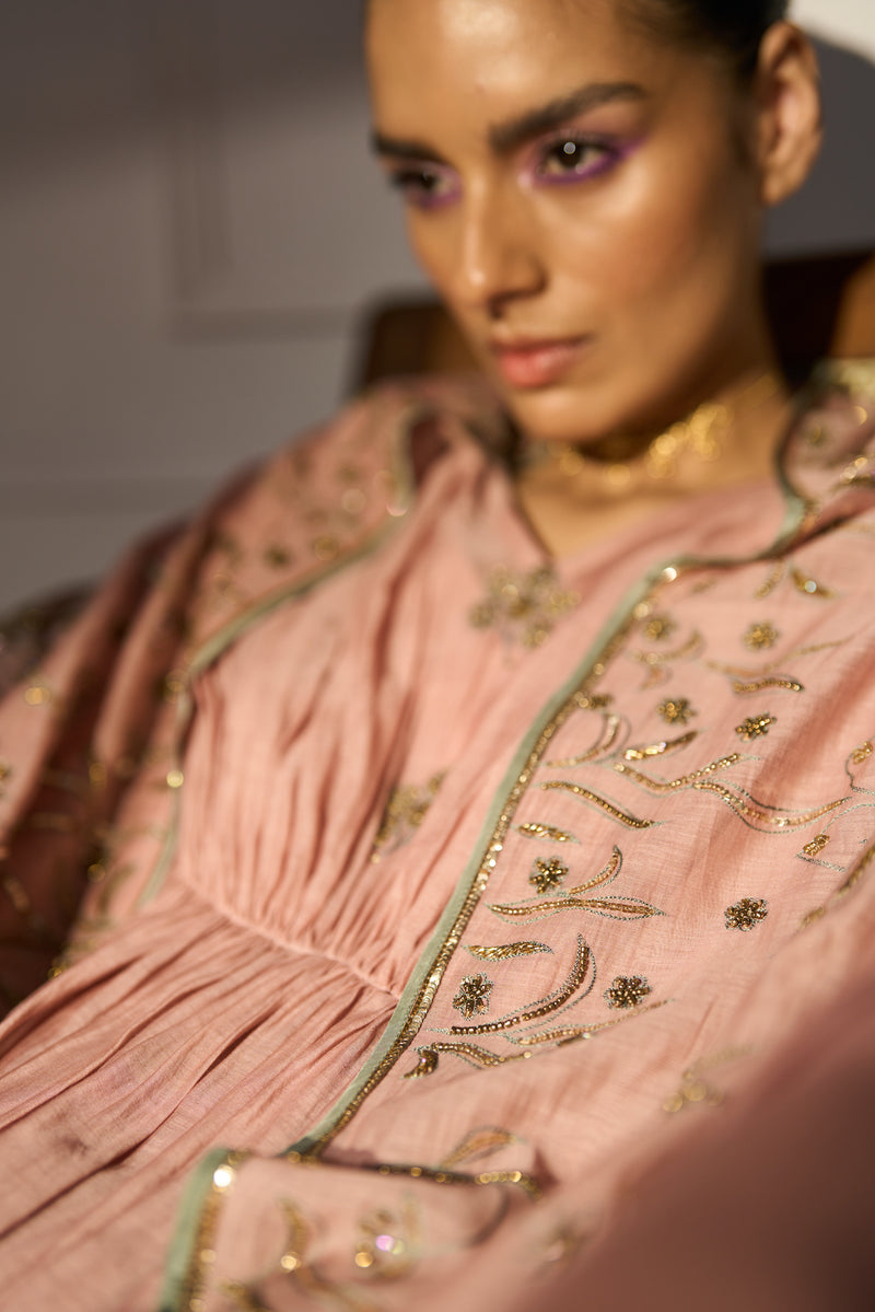 Pink Kashni Dupatta
