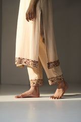 Cream Pavit Kurta set