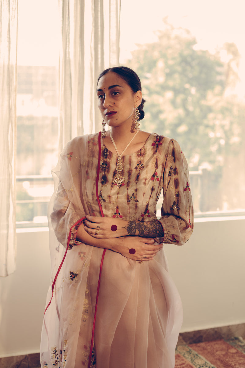 Grey Ranjeet Saree